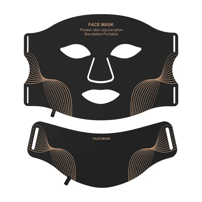 LED Face Mask for Skin Rejuvenation and Acne Treatment