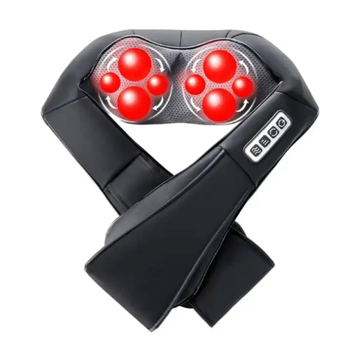 U-Shaped Shoulder and Neck Massager with Heat and Vibration