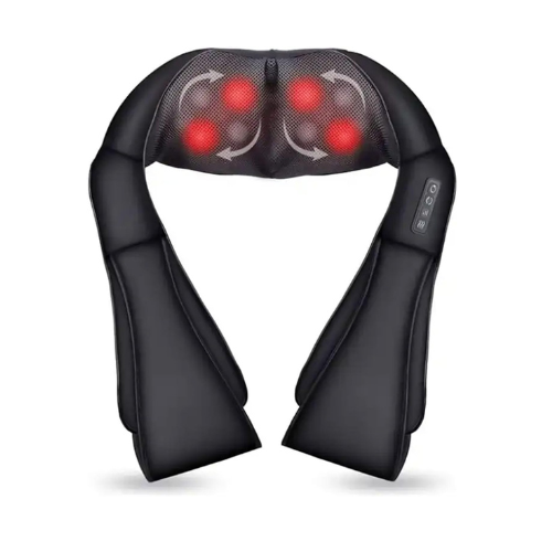 U-Shaped Shoulder and Neck Massager with Heat and Vibration