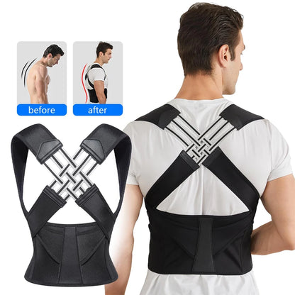 Adjustable Back Posture Corrector for Men and Women

