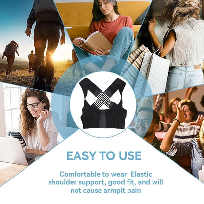 Adjustable Back Posture Corrector for Men and Women

