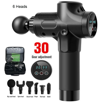 Professional Deep Tissue Massage Gun with Adjustable Speeds