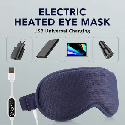 3D Eye Mask Massager with Heat & Air Compression Therapy