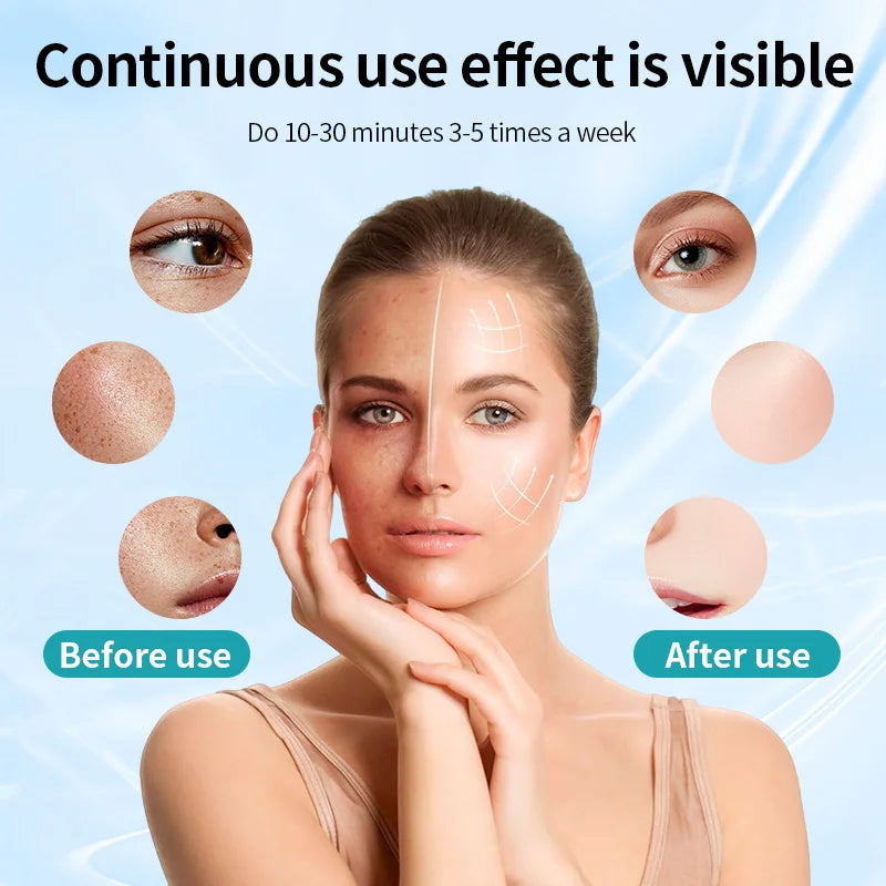 LED Face Mask for Skin Rejuvenation and Acne Treatment